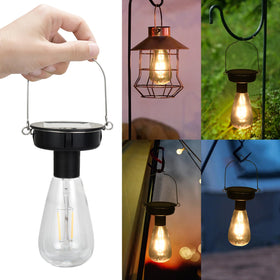 ELUTENG four-pack outdoor solar lights ready for quick setup.