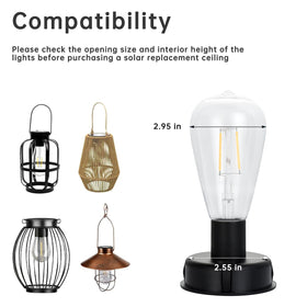 ELUTENG portable outdoor lantern component for versatile DIY lighting.