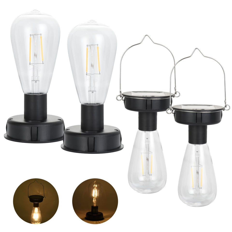 ELUTENG replacement top bulb 2.75-inch for outdoor lanterns, easy DIY upgrade.