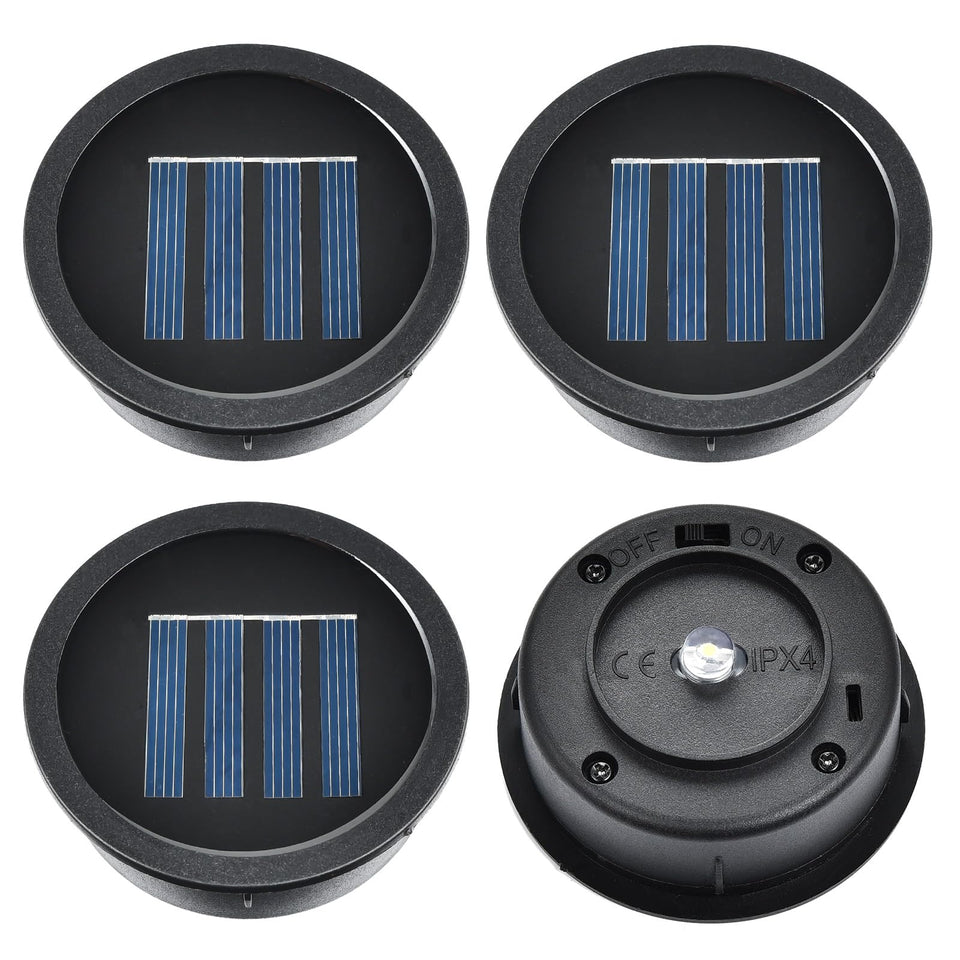ELUTENG top 2.76 inch diameter replacement lid for compatible solar lanterns, outdoor lighting