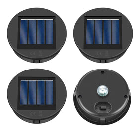 ELUTENG solar light top cap for 3.15 inch lanterns ensures broad compatibility.