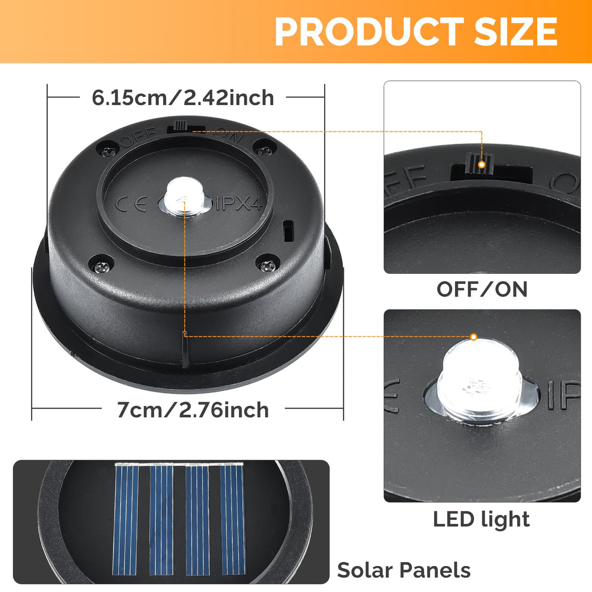 ELUTENG warm white LED provides cozy outdoor illumination