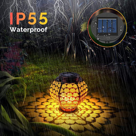 ELUTENG warm white LED offers cozy outdoor illumination.