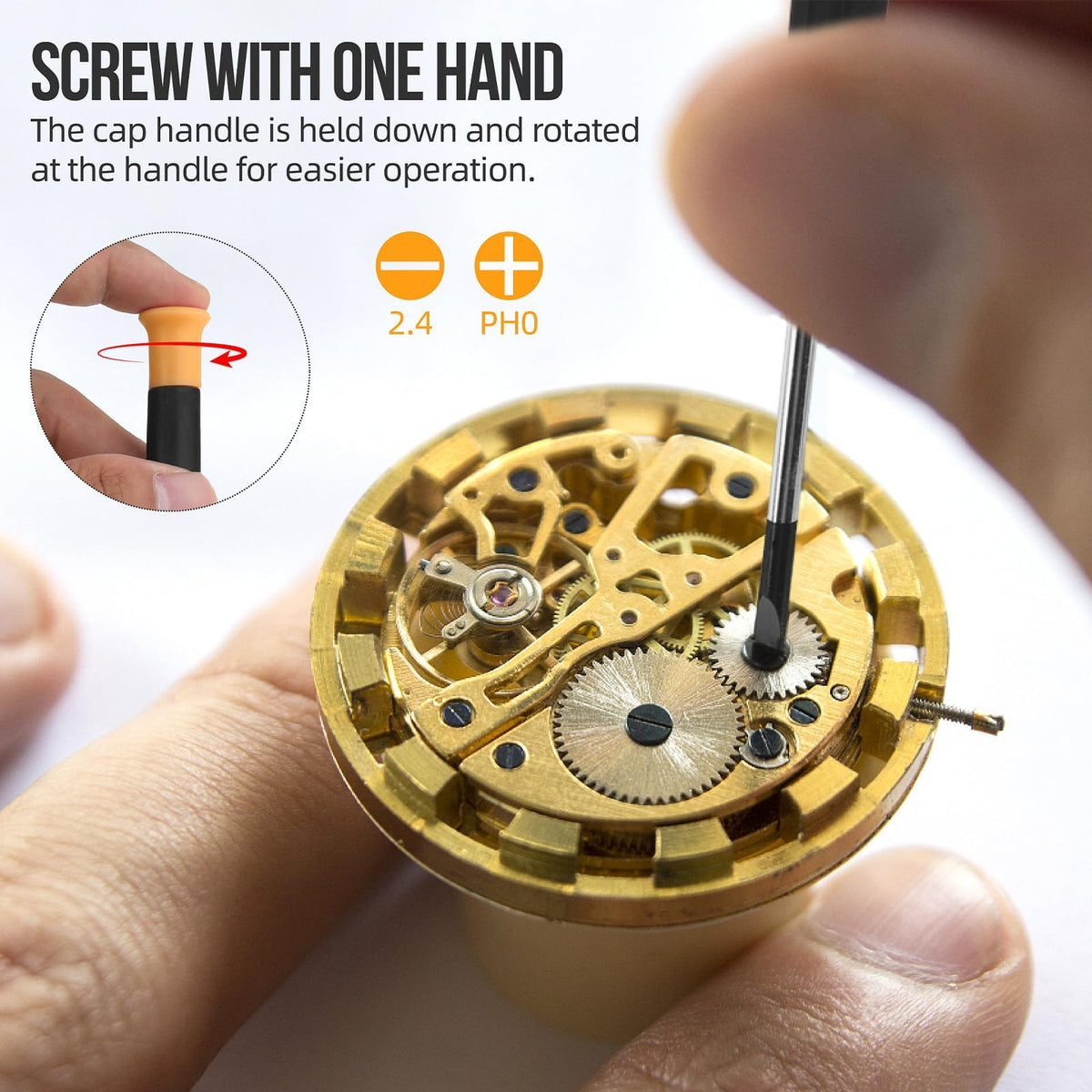 Elvesoar multibit screwdriver with varied heads for DIY