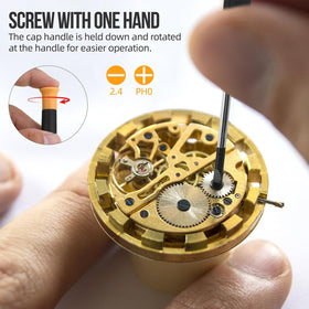 Elvesoar multibit screwdriver with varied heads for DIY