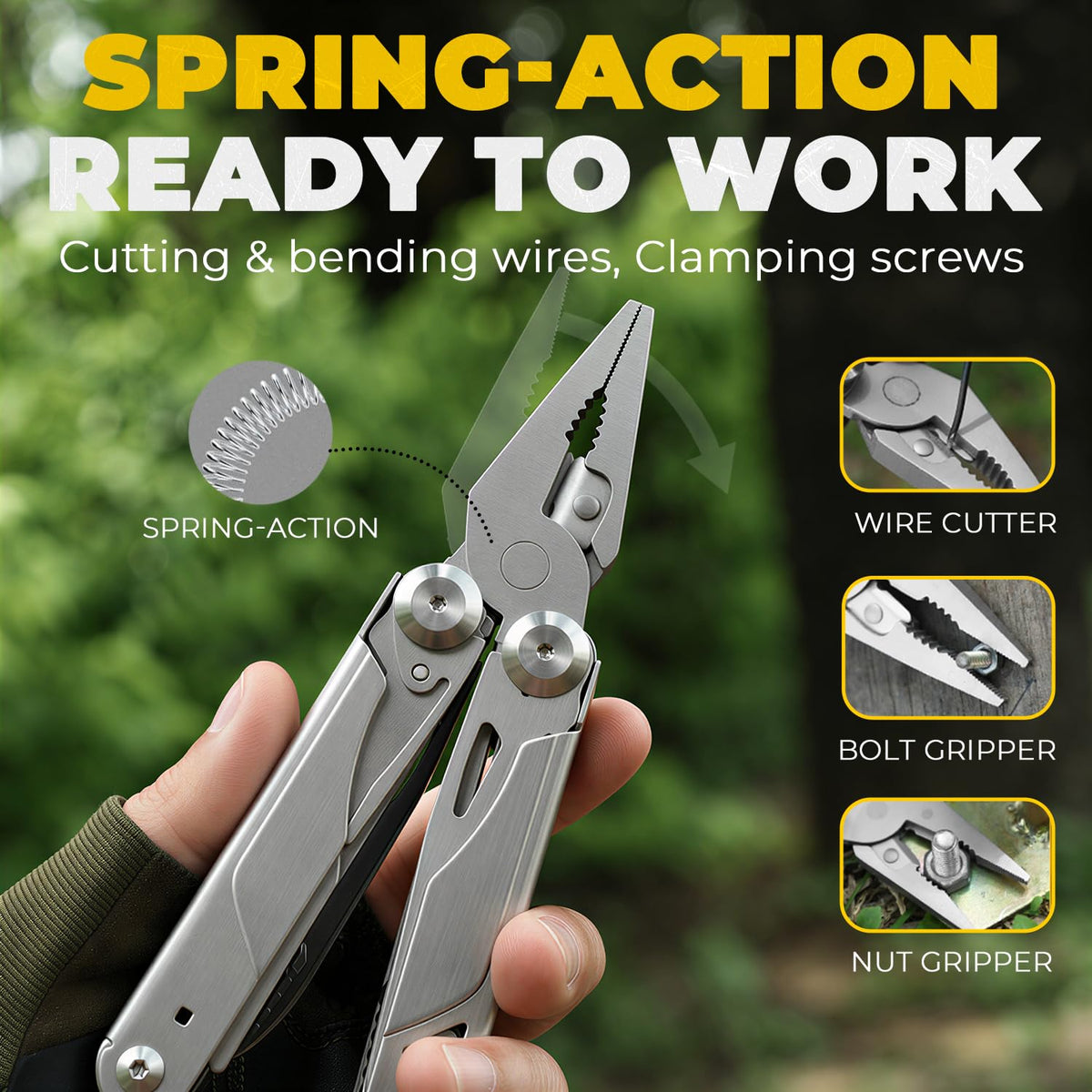 Elvesoar saw multitool in action for fast material cuts