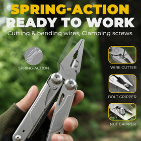 Elvesoar saw multitool in action for fast material cuts
