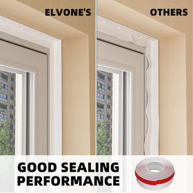 Elvone self-adhesive seal with lid for neat finish.