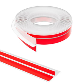 Elvone T-Shaped Draft Stopper closeup showing the clear silicone seal for insulation
