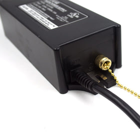 Elxjar NG.A410EL neon transformer back view with wiring terminals for easy installation