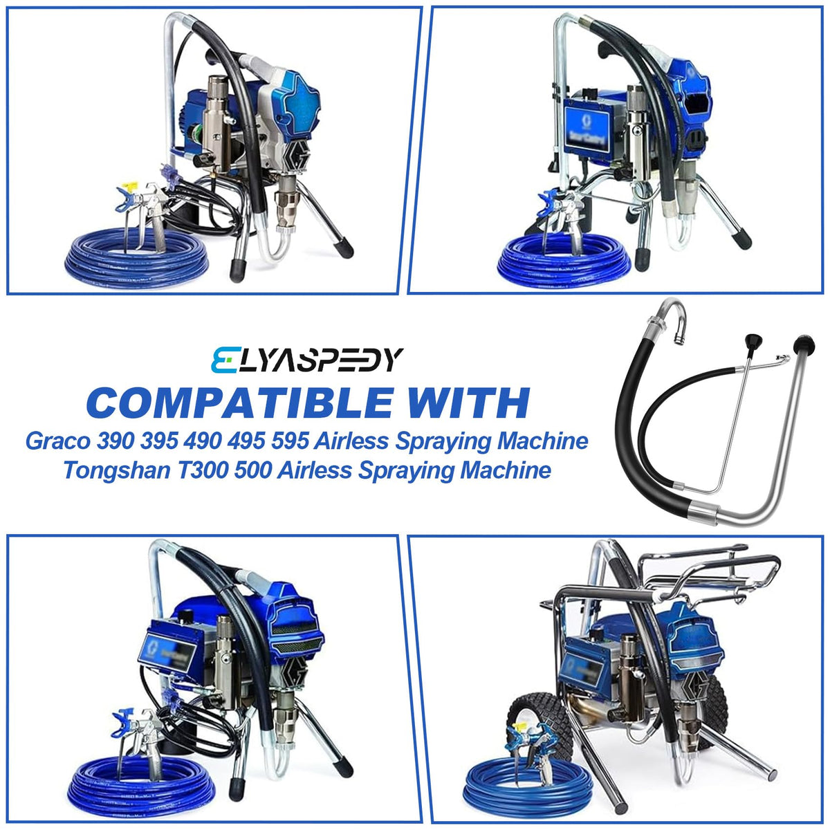 Elyaspedy compatibility with Graco and Tongshan for upgrades.