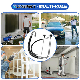 Elyaspedy high-strength stainless steel housing resists corrosion.