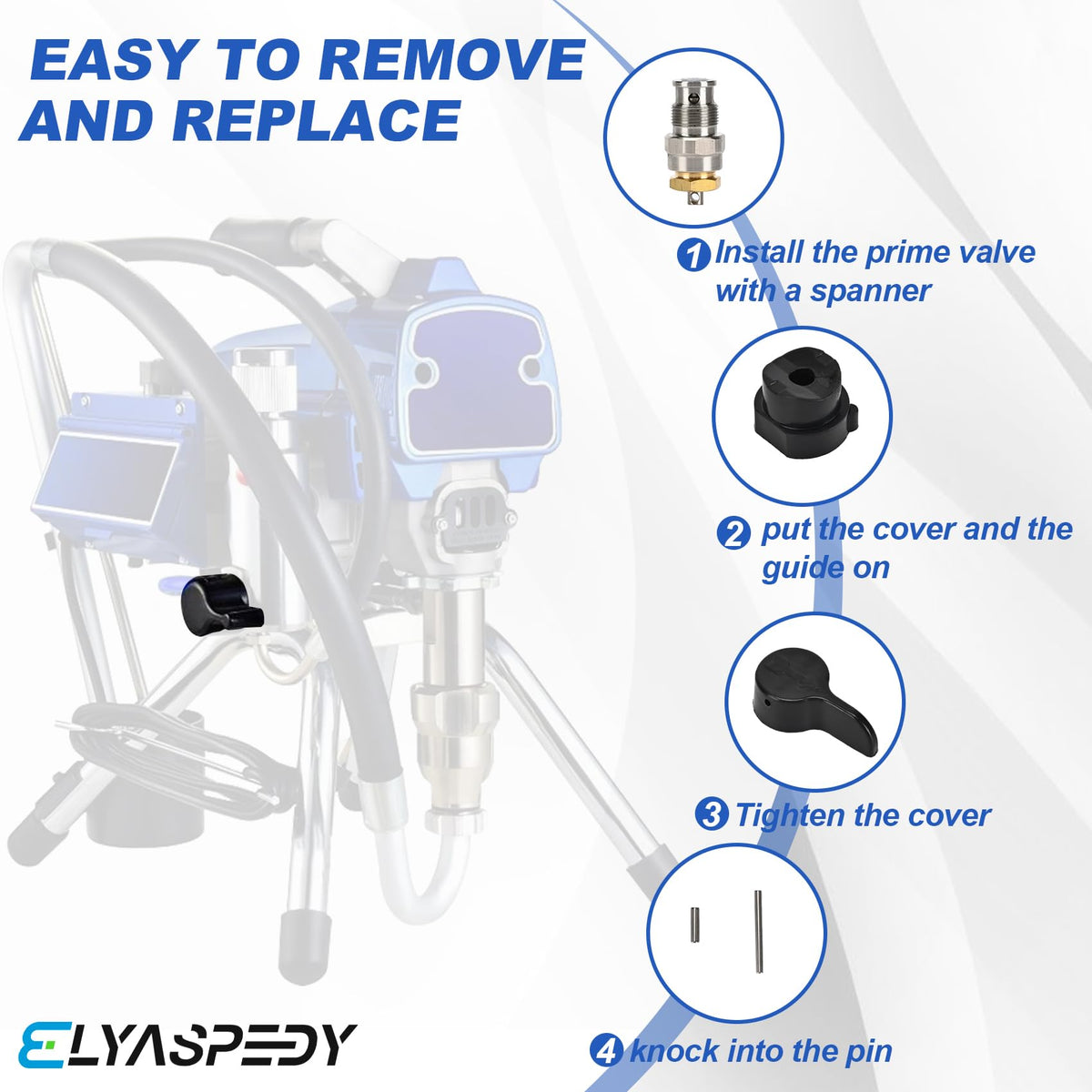 Elyaspedy outer cover protects components and extends life