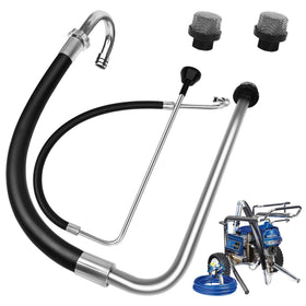 Elyaspedy stainless steel suction tube for steady paint feed.