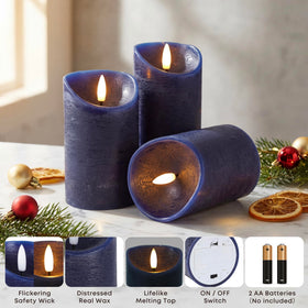 Remote and timer control by Elyrae candle enables easy scheduling.