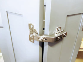 Elysian corner cabinet lazy Susan hardware designed for practical storage access.