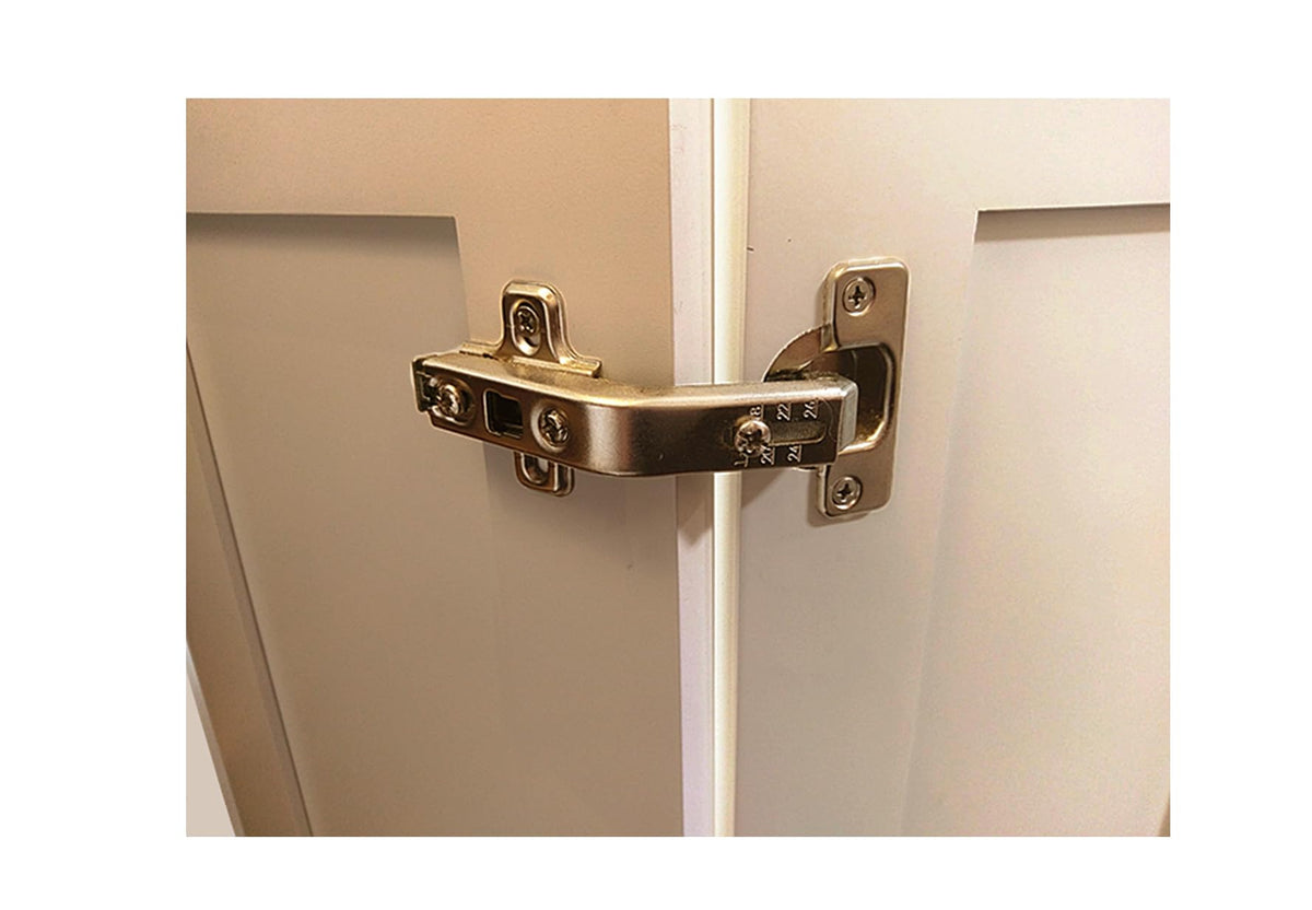 Elysian lazy Susan hinges 135° for corner cabinets enable wider access to contents.