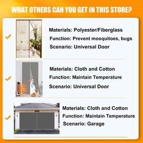 Elytsemoh screen with magnets provides instant secure closure.