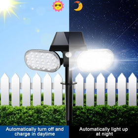 EMANER waterproof outdoor solar light with rugged housing
