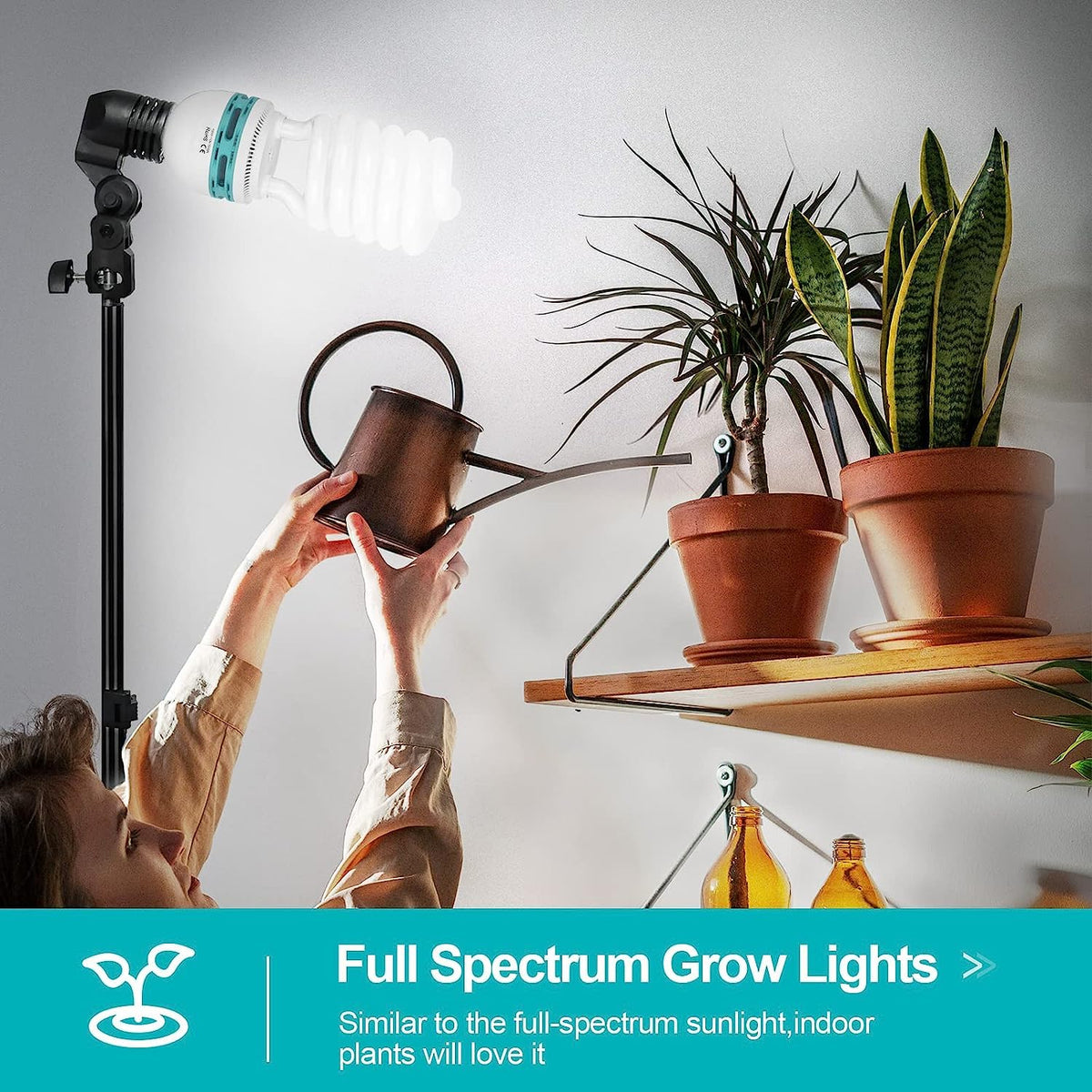 EMART 105W daylight glow at 5500K delivering natural color rendering for photography