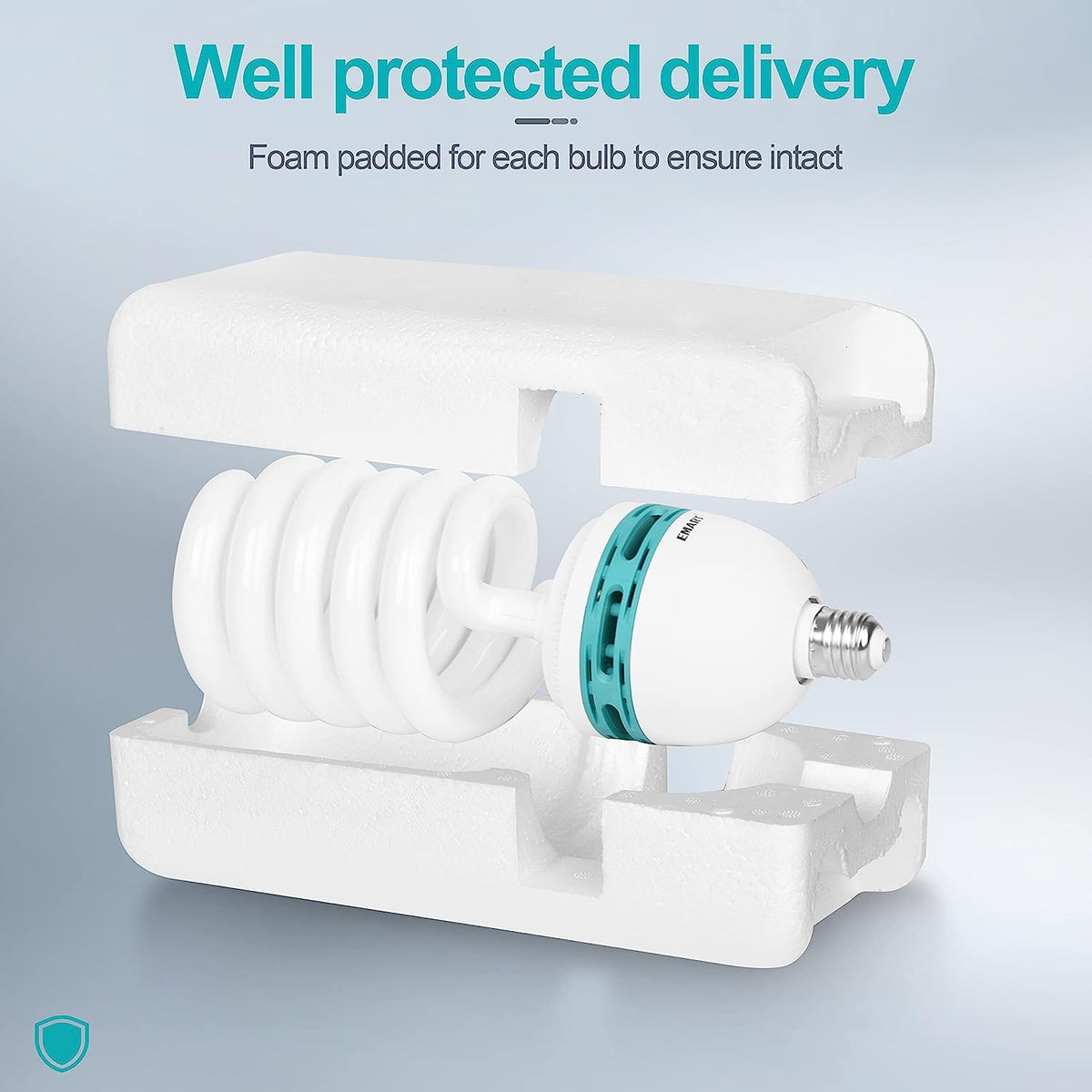 EMART long lifespan of 8000+ hours reduces frequent replacements