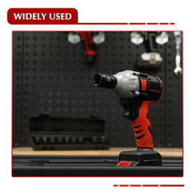 EMENTOL dual-size range covers 7/16 to 13/16 inch female drives for versatile use.