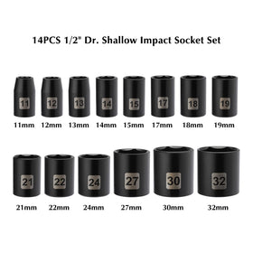 EMENTOL sockets display sizes from 11mm to 32mm for quick selection in projects