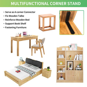 Emeroll easy install brackets ideal for DIY shelves and furniture.