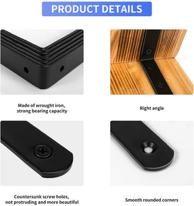 Emeroll rounded corners with countersunk holes enable flush mounting.