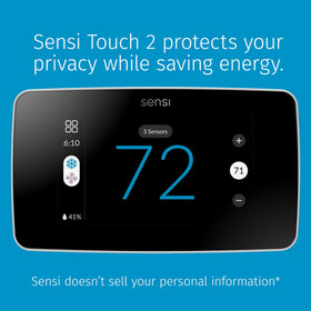 Emerson Sensi privacy protection highlighting data security