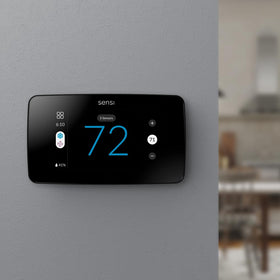Sensi room sensor balancing temperatures across rooms for comfort
