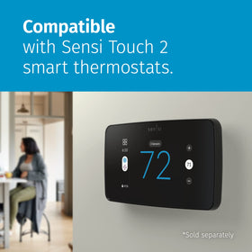Emerson Sensi Room Sensor wireless setup for hassle-free placement.