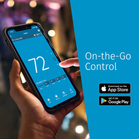 Emerson Sensi simple schedule setup for tailored comfort.