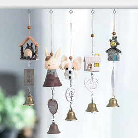 Emiluil hanging plants outdoors with secure eye hooks