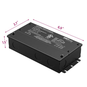 EMITEVER 60W dimmable LED driver aluminum housing, rugged protection in tight spaces.