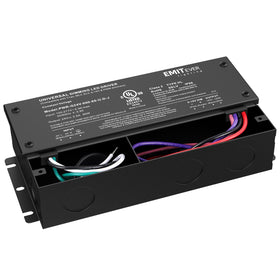 EMITEVER 60W dimmable LED driver UL-listed and Class 2 compliant for safe installs.