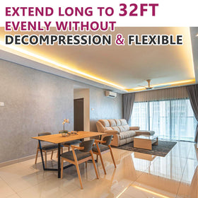 Architectural ambiance created by EMITEVER COB LED strip in interior design