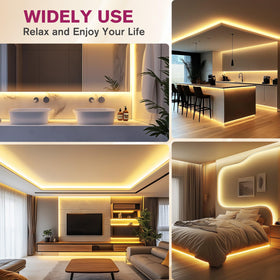 UL Listed EMITEVER COB LED strip with safety certification and warranty