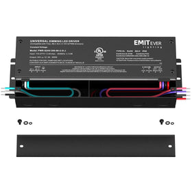 EMITEVER IP67 waterproof LED driver side view for rugged installation environments