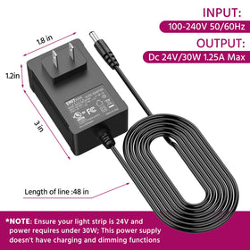 EMITEVER UL-listed label confirms safety and compliance for 24V installs.