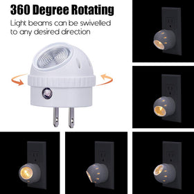 Emotionlite dusk-to-dawn sensor night light for automatic gentle lighting