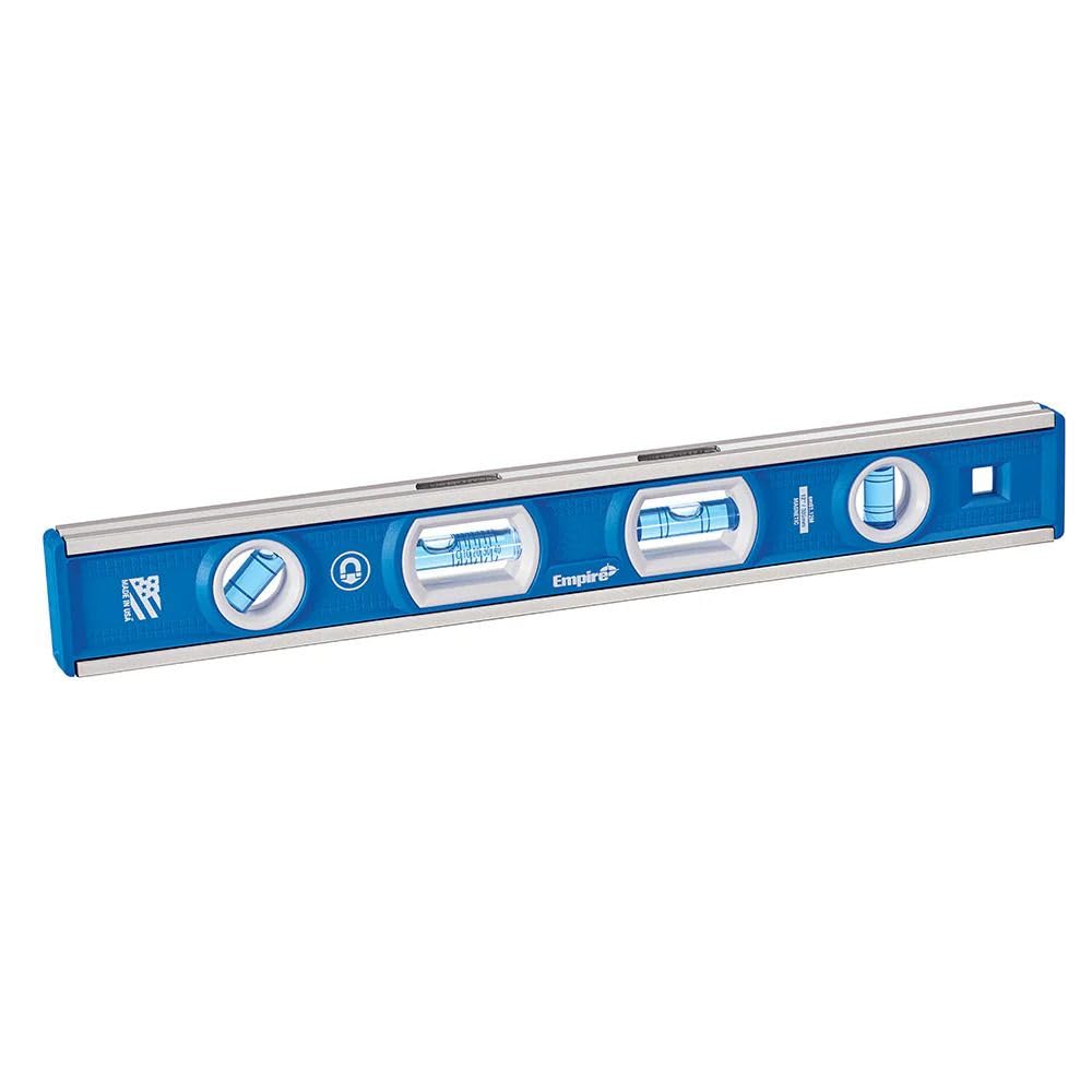 Empire EM81 True Blue 12-Inch Level with magnetic edge for quick measurements