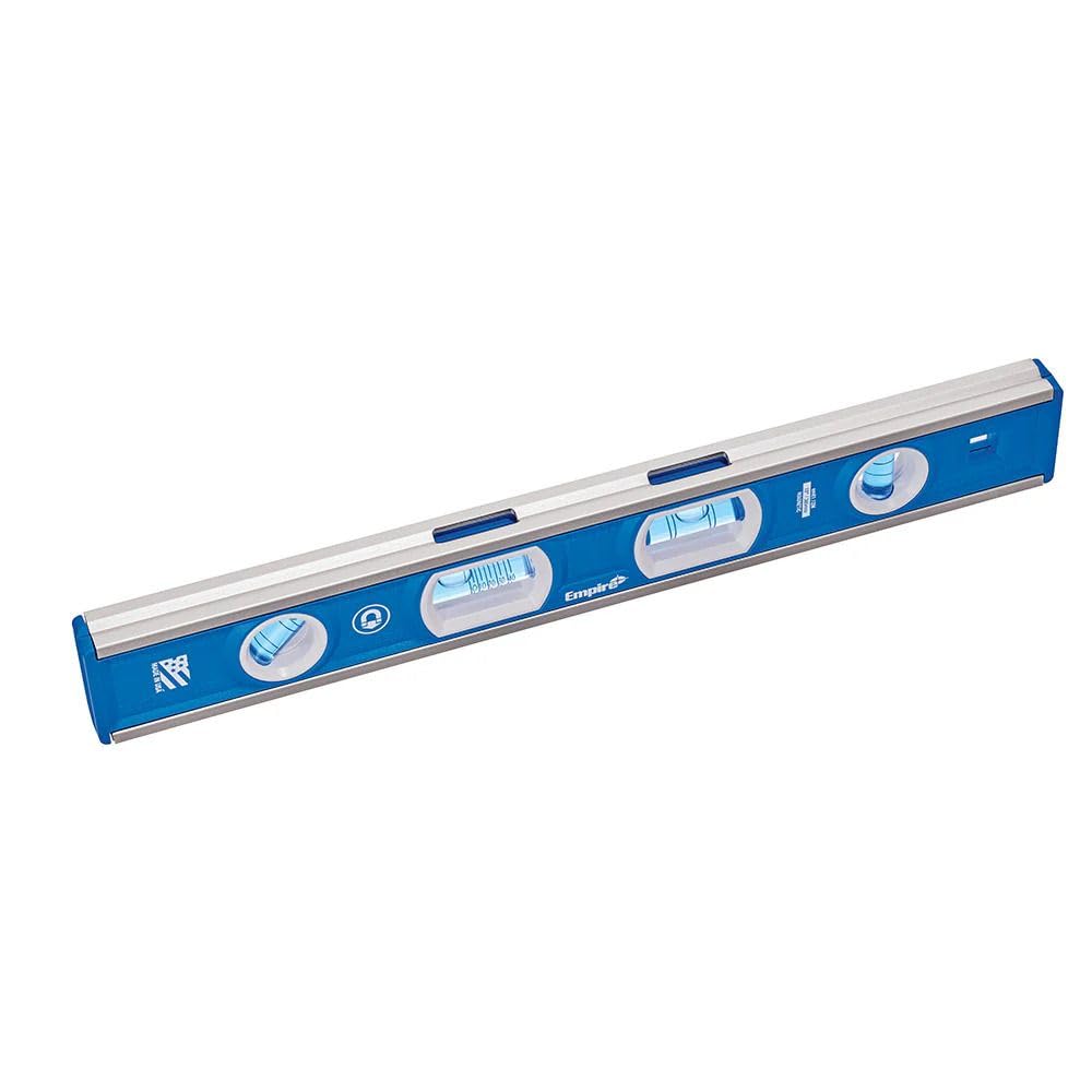 Empire EM81 True Blue with four vials for plumb, level, 45 degrees and pitch