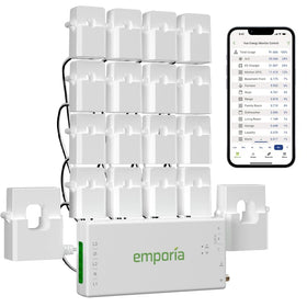 Emporia Vue 3 package front view showing compact home energy monitor