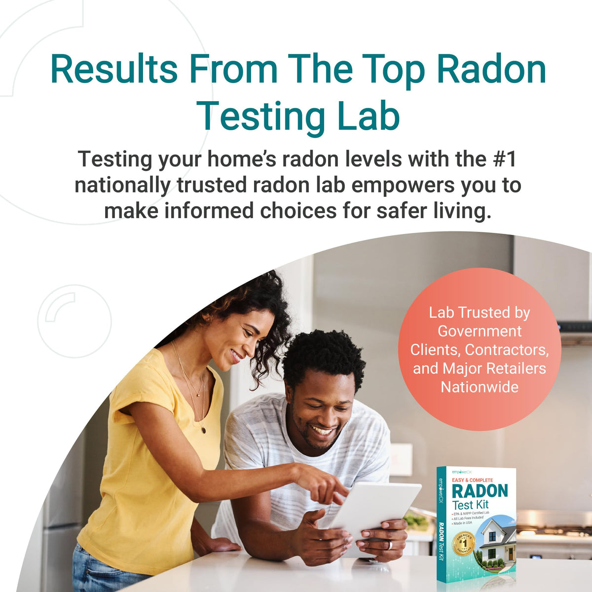 empowerDX NRPP and EPA certifications symbolize credible testing.