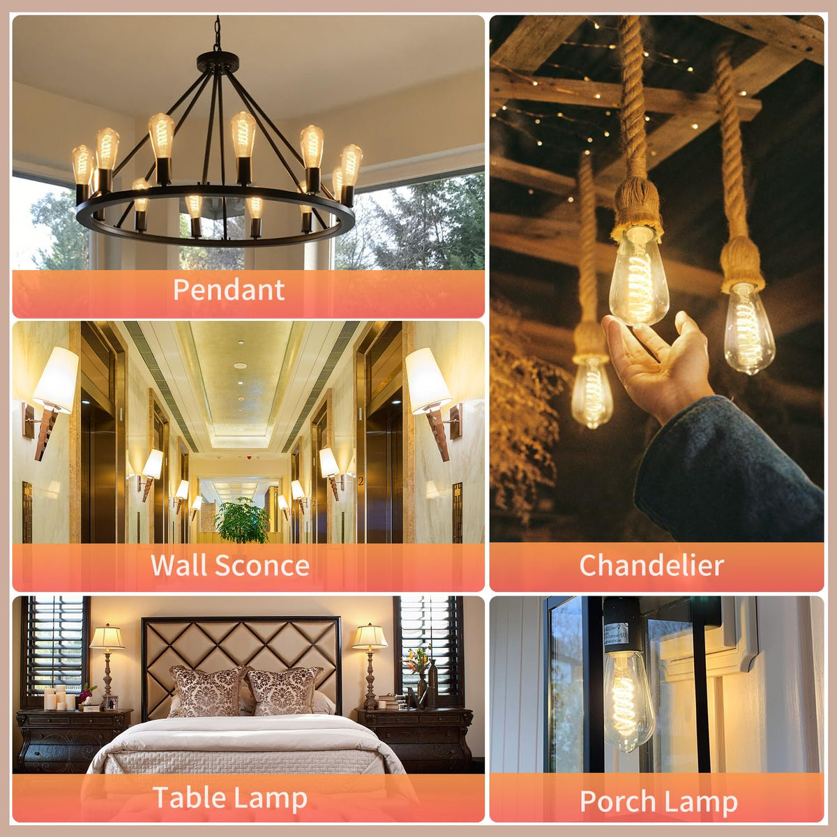 EMYMLITE bulbs provide long life up to 15,000 hours for low-maintenance lighting