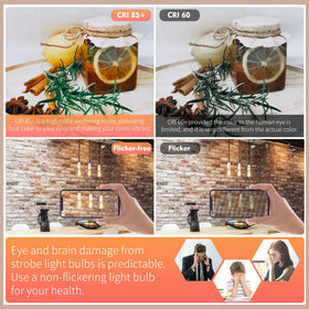 EMYMLITE dimmable bulbs suit chandeliers and pendants for decorative setups