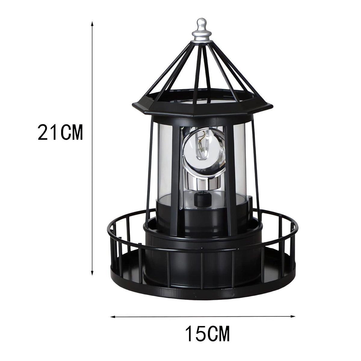Enajucy solar yard light creates a welcoming outdoor space