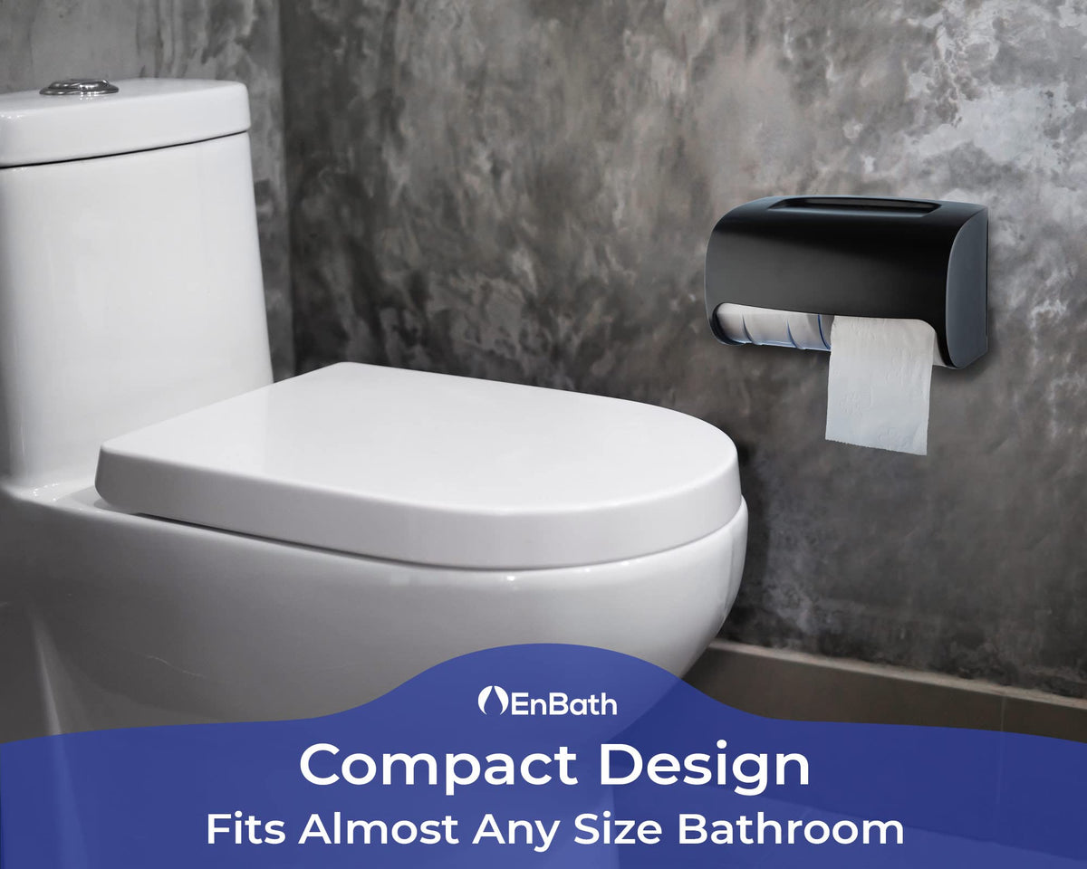 EnBath commercial restroom dispenser suitable for both business and home use