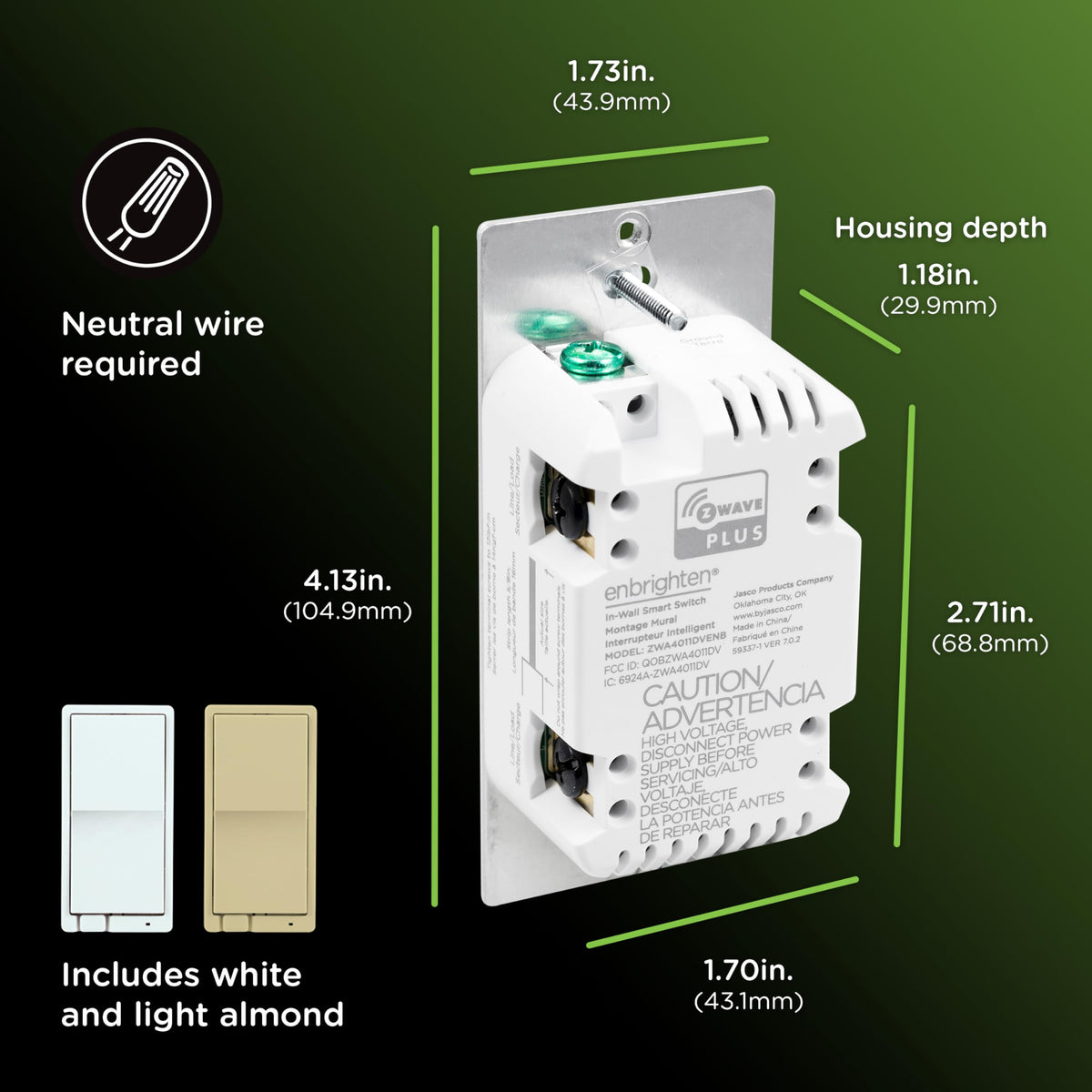 Enbrighten 800LR hub compatibility chart highlights broad ecosystem support.